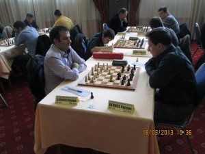 Playing against superstar GM Ferenc Berkes