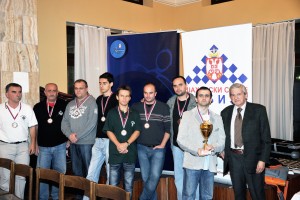 Club "Vodovod", third place in Superleague 2010