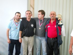 Me with friends, GM Bogosavljevic and club officers